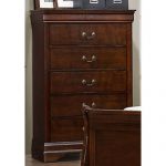 Traditional Brown Cherry Chest of Drawers – Mayville