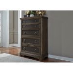 Traditional Chestnut Brown Chest of Drawers – Valley Springs