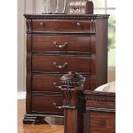Traditional Dark Pine Chest of Drawers – Isabella