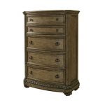 Traditional Pecan Brown Chest of Drawers – Touraine