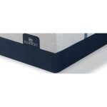 Twin-XL Foundation – Serta Blue iComfort Low Profile