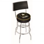 US Army 25 Inch Back Rest Counter Stool