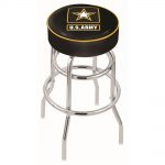 US Army 25 Inch Double Ring Counter Stool
