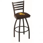 University of Wyoming 25 Inch Ladder Counter Stool