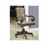 Upholstered Office Chair on Wheels – Bellamy
