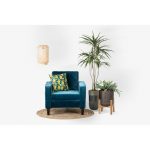 Velvet Blue Accent Chair – Live-it Cozy