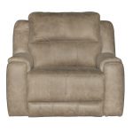 Vintage Taupe Power Recliner – Dazzle