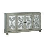 Weathered Gray Four Door Console – Weathered