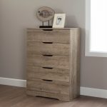 Weathered Oak 5- Drawer Chest – Holland