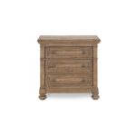 Wheat Pine Rustic Traditional Nightstand – Graham Hill