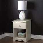 White 1-Drawer Nightstand – Country Poetry