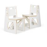 White 2-Pack Kids Chairs – Play Room/Kids