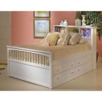 White Classic Captain’s Twin Storage Bed – Bayfront