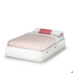 White Full Mates Bed (54 Inch) – Karma