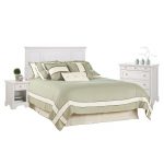 White Queen 3-Piece Bedroom Set – Naples
