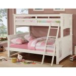 White Twin-over-Full Bunk Bed – Spring Creek
