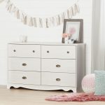 White Wash 6-Drawer Double Dresser – Caravell