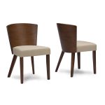 Wood Dining Chairs (Set of 2)