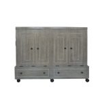 Xtrabed Gray Wood Queen Guest Bed