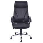 Black PU Leather High Back Executive Office Chair
