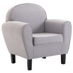 Fabric Upholstered Leisure Accent Sofa Arm Chair