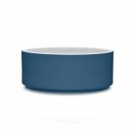 Noritake ColorTrio Blue Bowl-Soup/Cereal 6″, Stax
