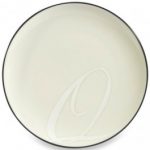 Noritake Colorwave Graphite Monogram Accent Plate “Q”, 8 1/4″