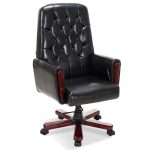 Deluxe High Back PU Leather Accent Chair