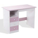 Pink Adjustable Top Drawing Desk Drafting Table