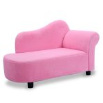 Coral Fleece Armrest Chair Kids Sofa
