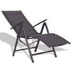 Adjustable Outdoor Folding Lounge Chaise Chair