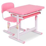 Height Adjustable Children Desk & Chair Set