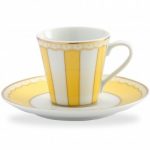 Noritake Carnivale Yellow After-Dinner Cup & Saucer