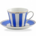Noritake Carnivale Blue Cup & Saucer