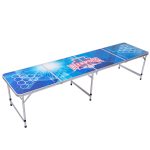 8 ft Indoor Outdoor Portable Folding Party Gaming Pong Table