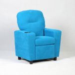 Blue / Brown Kids Recliner Arm chair
