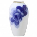 Noritake Okura Blue Rose Vase, 5″