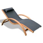 Outdoor Lounge Chair with Headrest