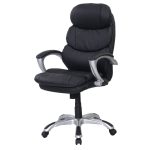 PU Leather High Back Office Chair 19.3″-23.2″